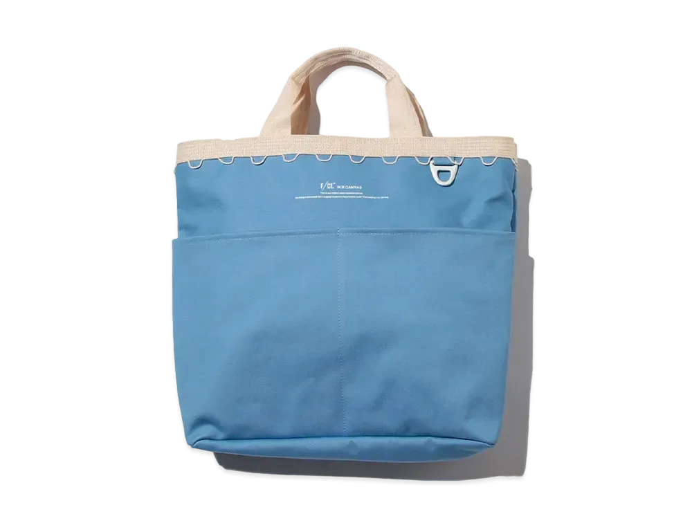 F/CE. W.R Canvas Tote "Blue"