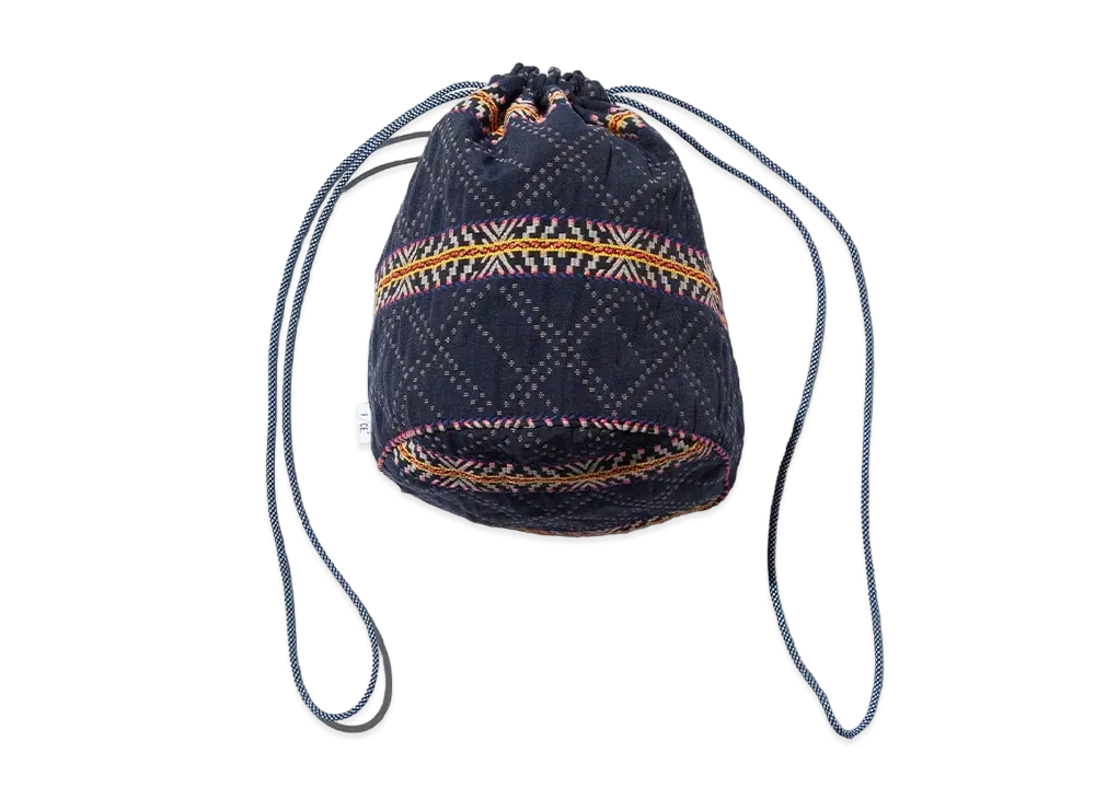 F/CE. Embroidered Purse M "Navy"