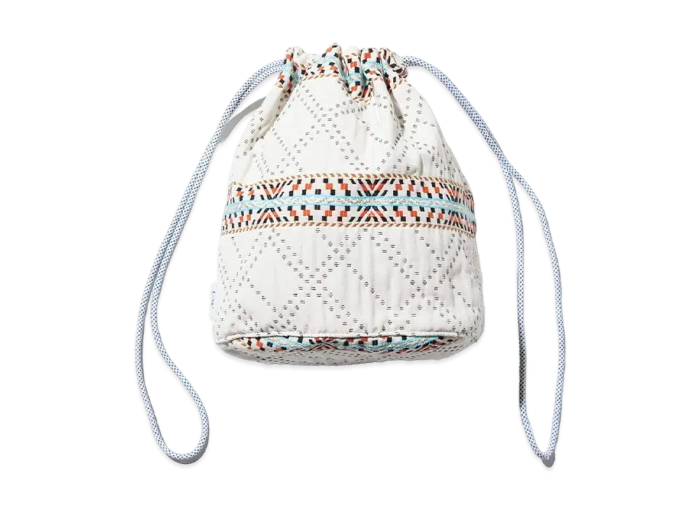 F/CE. Embroidered Purse M "Ivory"