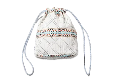 F/CE. Embroidered Purse M "Ivory"