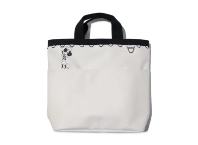 F/CE. Mickey Mouse / W.R Canvas Tote "Ivory"