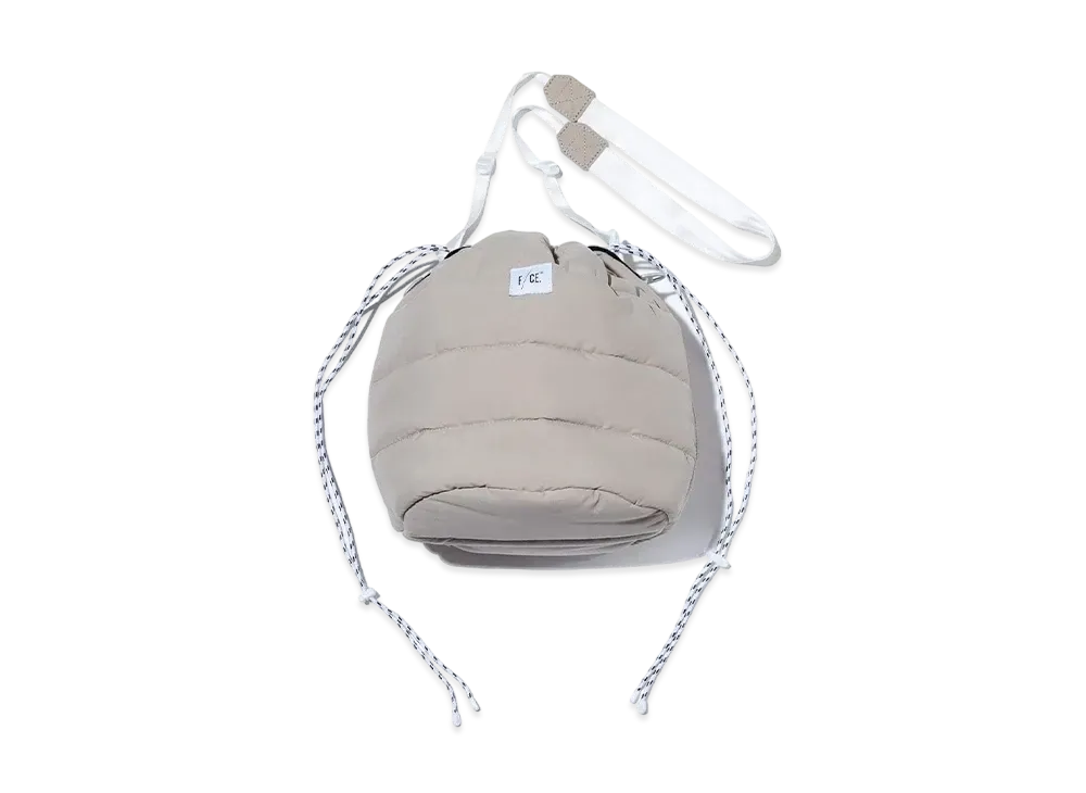 F/CE. Padding Drawstring Bag "Beige"