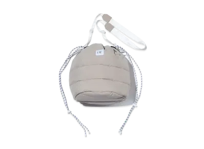 F/CE. Padding Drawstring Bag "Beige"
