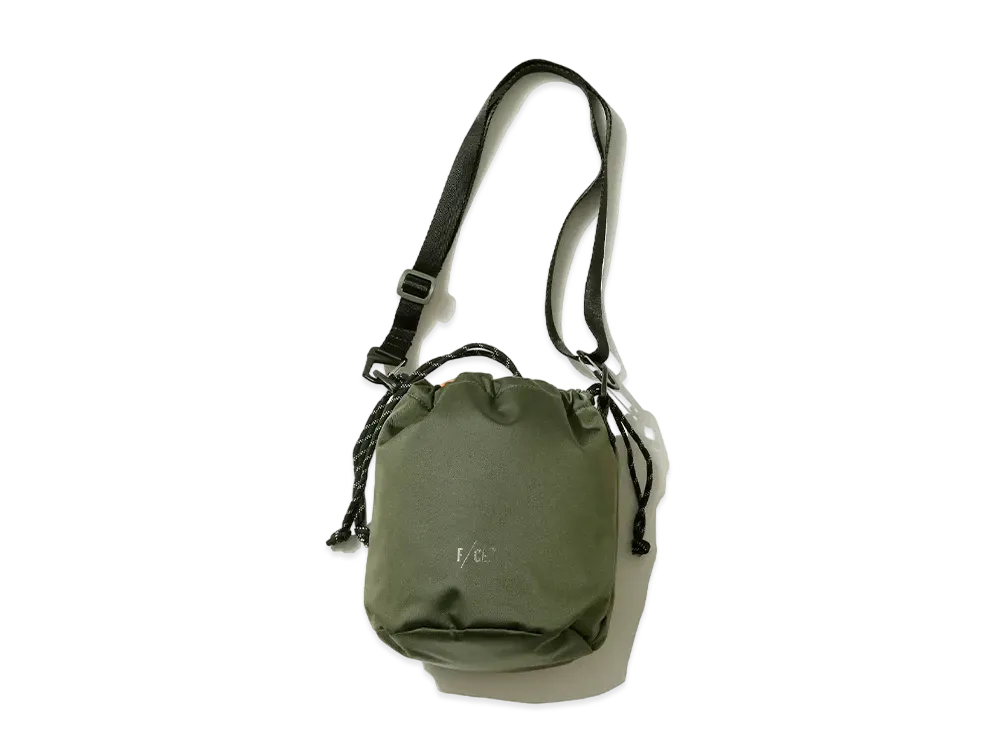 F/CE. Satin Drawstring "Olive"
