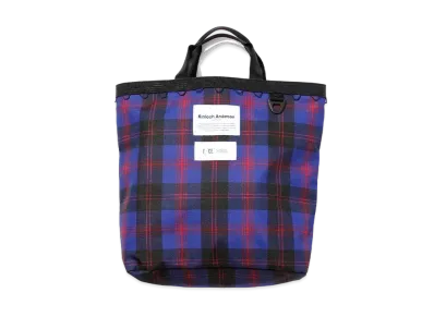 F/CE. Check Tote "Navy"