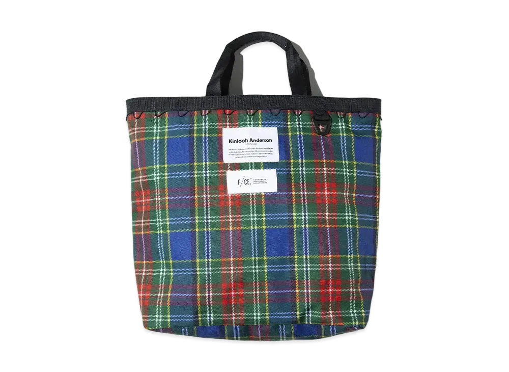 F/CE. Check Tote "Red"
