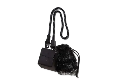 F/CE. Tech Leather Chain Purse "Black"
