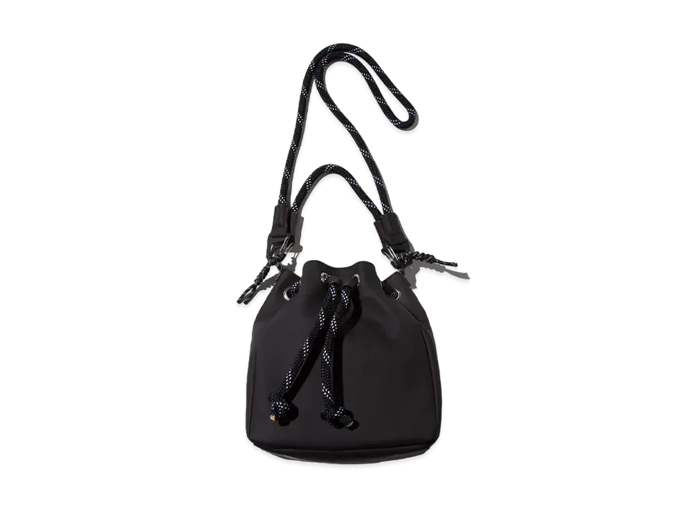 F/CE. Tech Leather Draw String "Black"