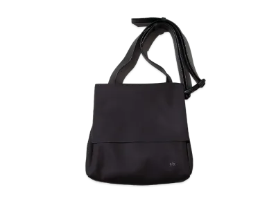 F/CE. Tech Leather Shoulder Bag "Black"