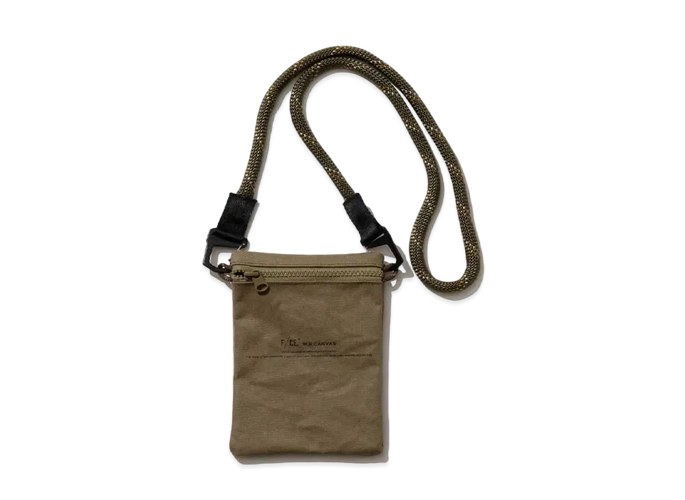 F/CE. W.R Canvas Map Pochette "Olive"