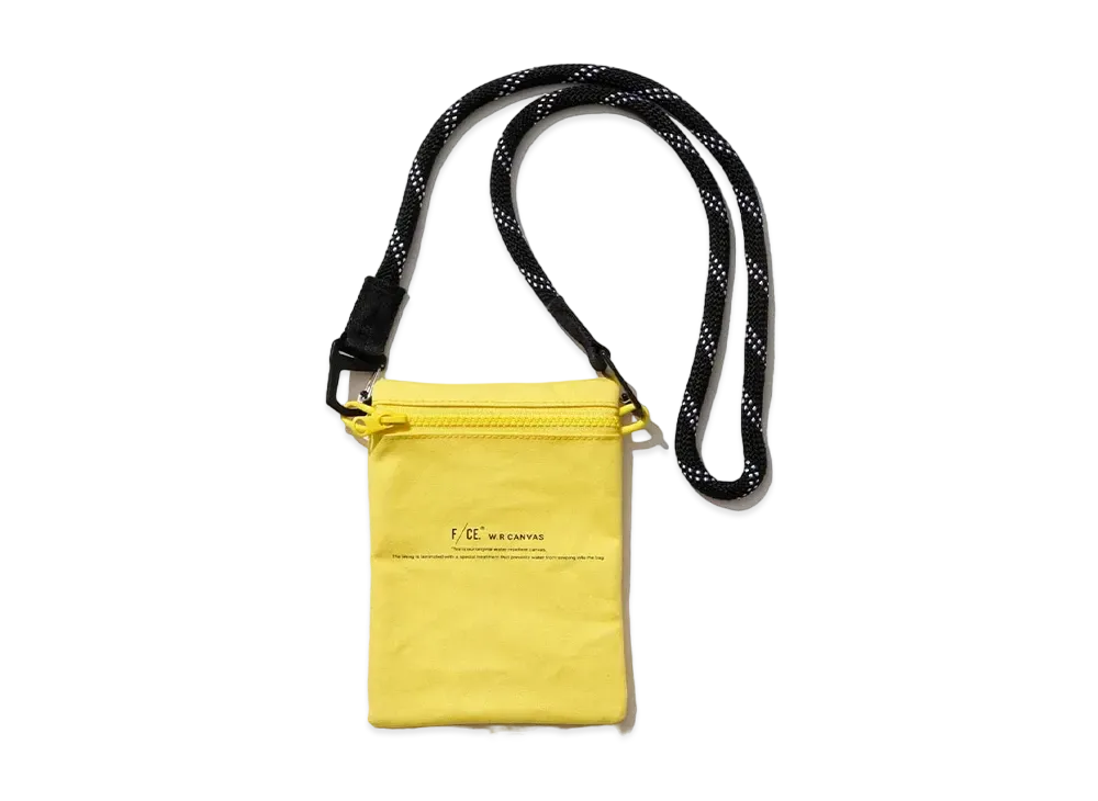 F/CE. W.R Canvas Map Pochette "Yellow"