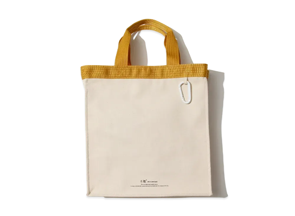 F/CE. W.R Canvas Vertical Tote "Yellow"