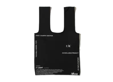 F/CE. x NANGA F/Light Eco Tote "Black"