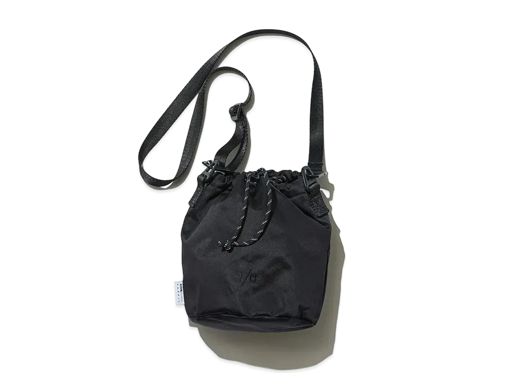 F/CE. Satin Drawstring "Black"