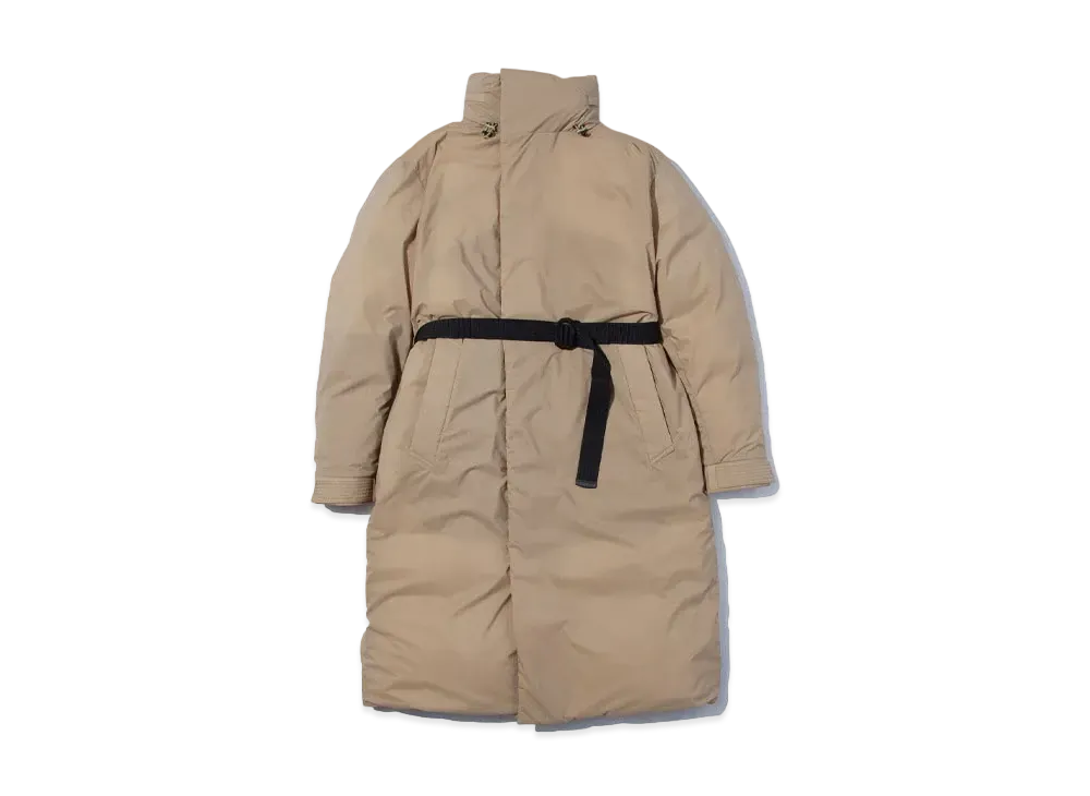 F/CE. x NANGA Stand Long Down Coat "Beige"