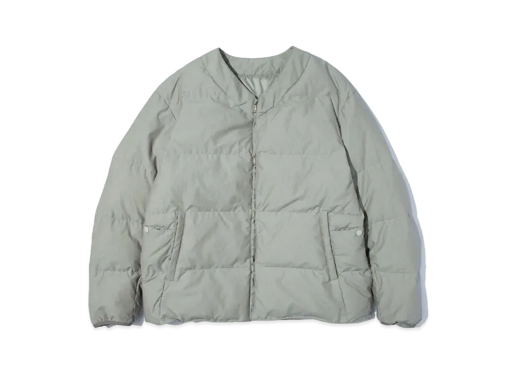 F/CE. Reversible Recycle Down Cardigan "Sage Green"