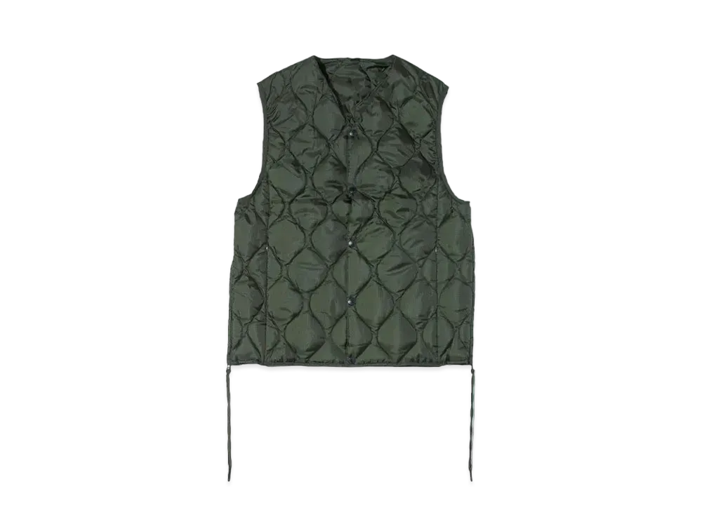 Taion By F/CE. Packable Down Vest "Olive"