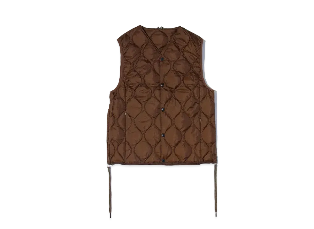 Taion By F/CE. Packable Down Vest "Brown"