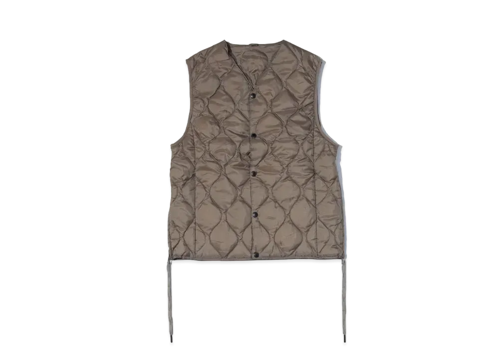 Taion By F/CE. Packable Down Vest "Sage Green"