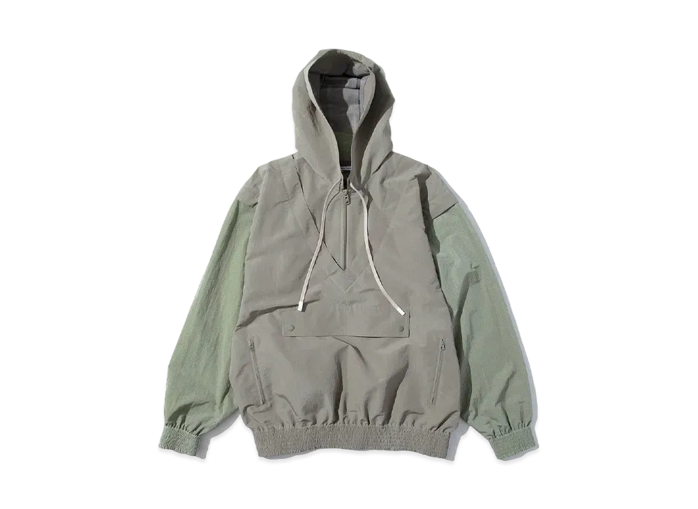 F/CE. Layered Windbreaker "Sage Green"