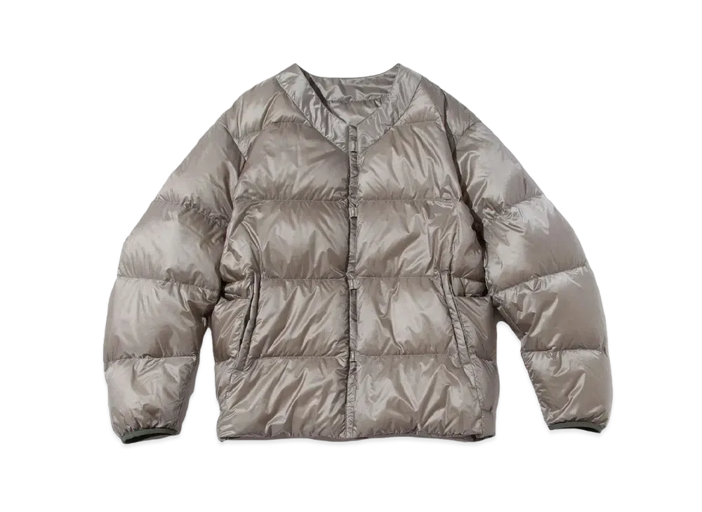 F/CE. Reversible Down Cardigan "Sage Green"