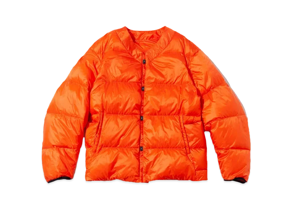 F/CE. Reversible Down Cardigan "Orange"