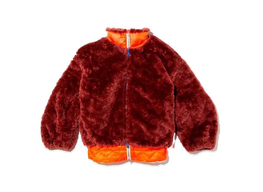 F/CE. x DIGAWEL Fleece Cold Climate Jacket "Mahogany"