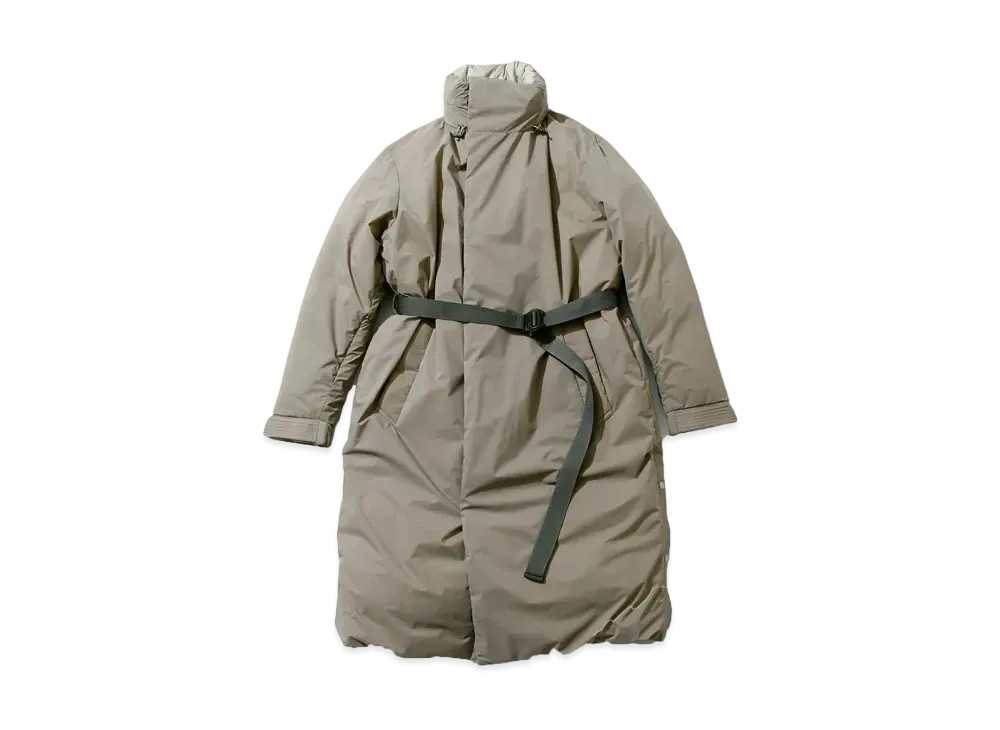 F/CE. x NANGA Stand Long Down Coat "Sage Green"