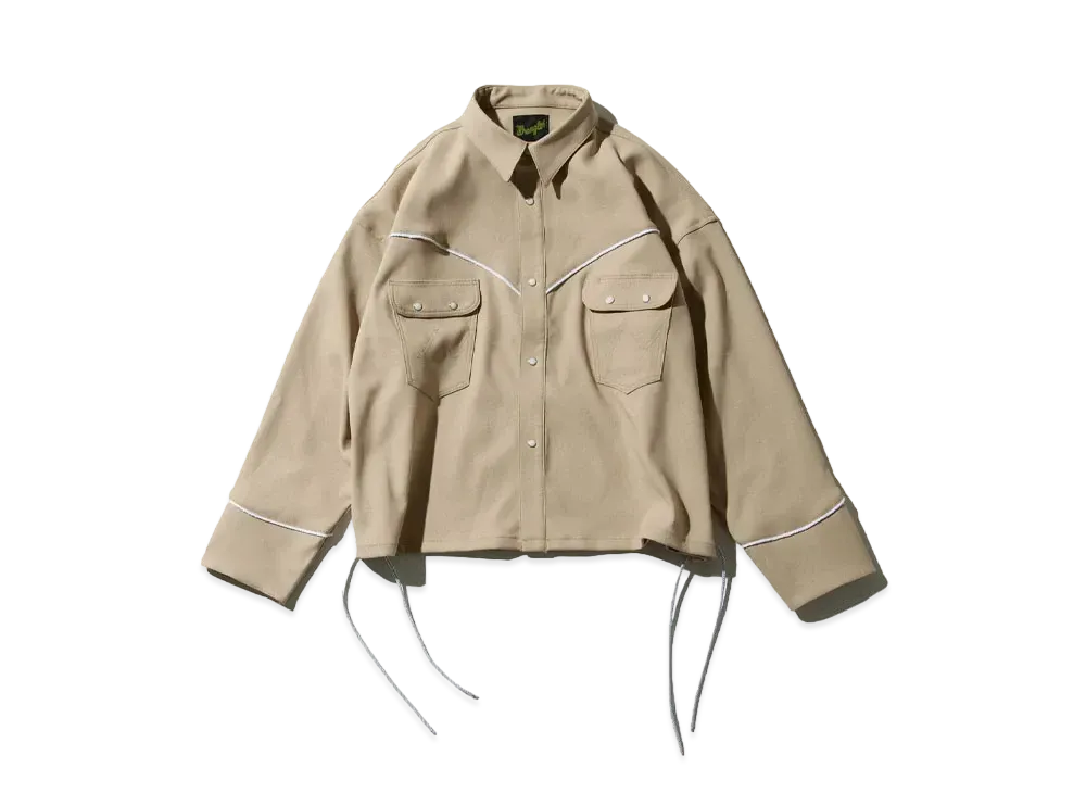 F/CE. x WRANGLER Wrancher Shirts JK "Beige"