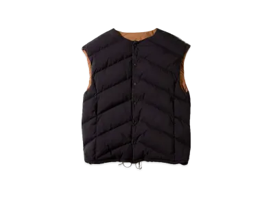 F/CE. x NANGA FT Down Reversible Vest "Black"