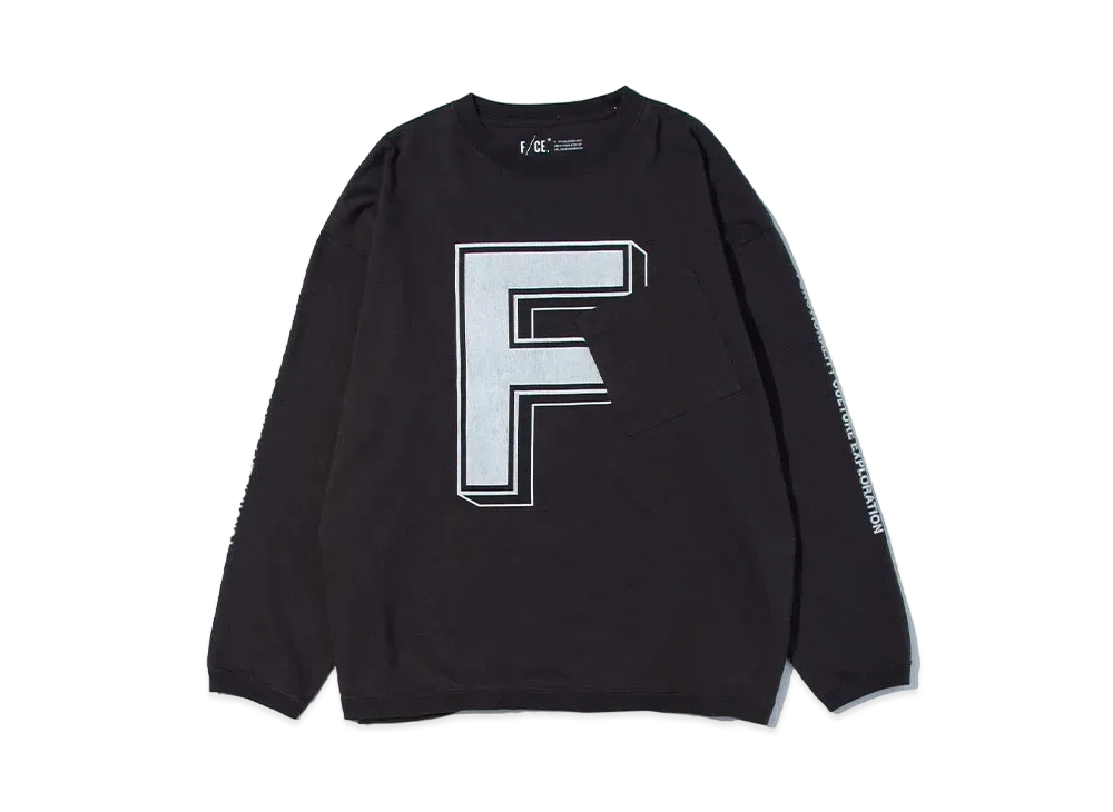 F/CE. F/CE. Re College Long Sleeve "Charcoal"
