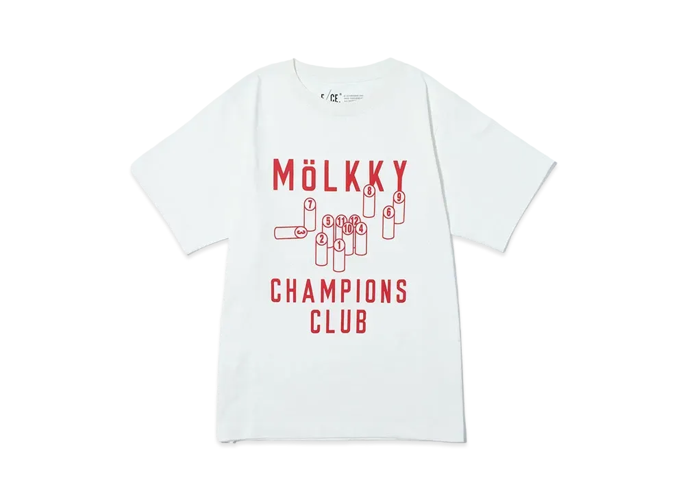 F/CE. Molkky Standard Tee "White"