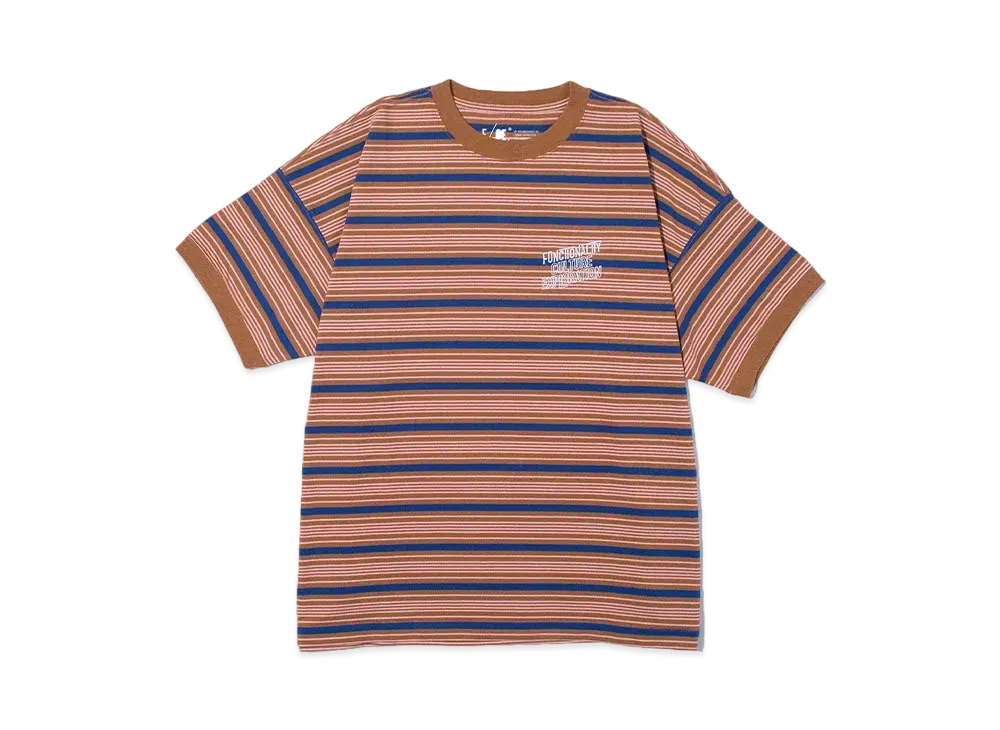 F/CE. Border Ringer Tee "Pink"