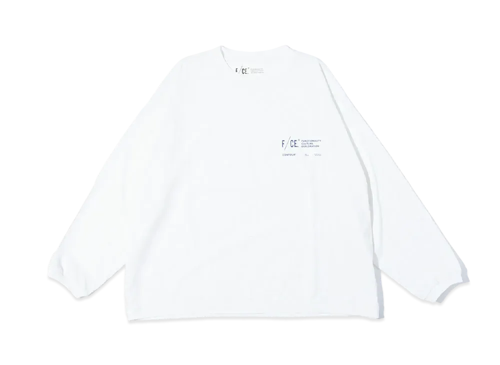 F/CE. Re Logo Long Sleeve Tee "White"