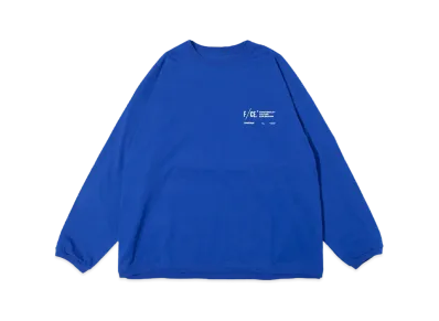 F/CE. Re Logo Long Sleeve Tee "Blue"