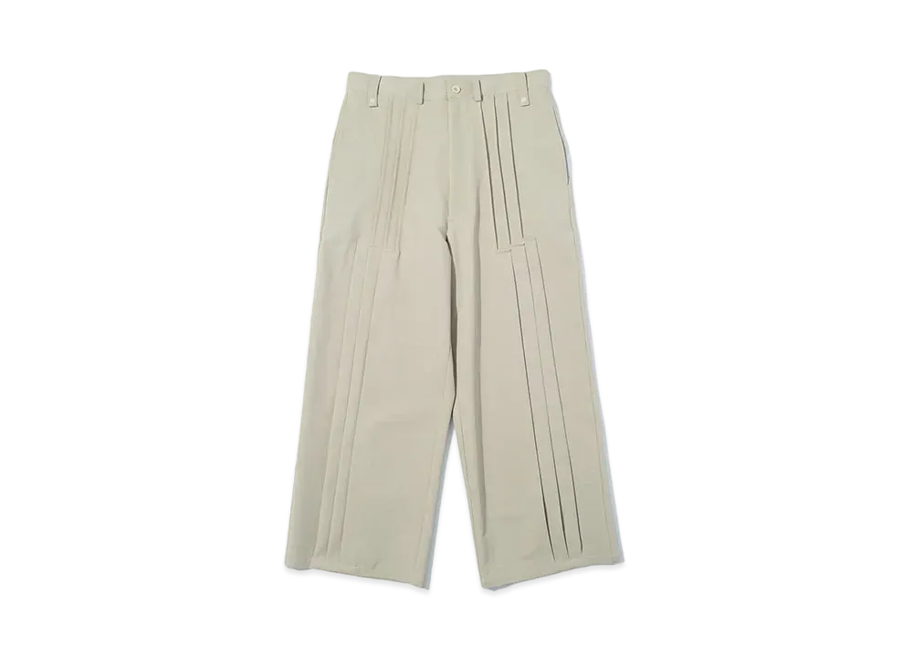 F/CE. Deformation Pleats Wide Trousers "Beige"