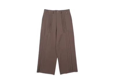 F/CE. Deformation Pleats Wide Trousers "Brown"
