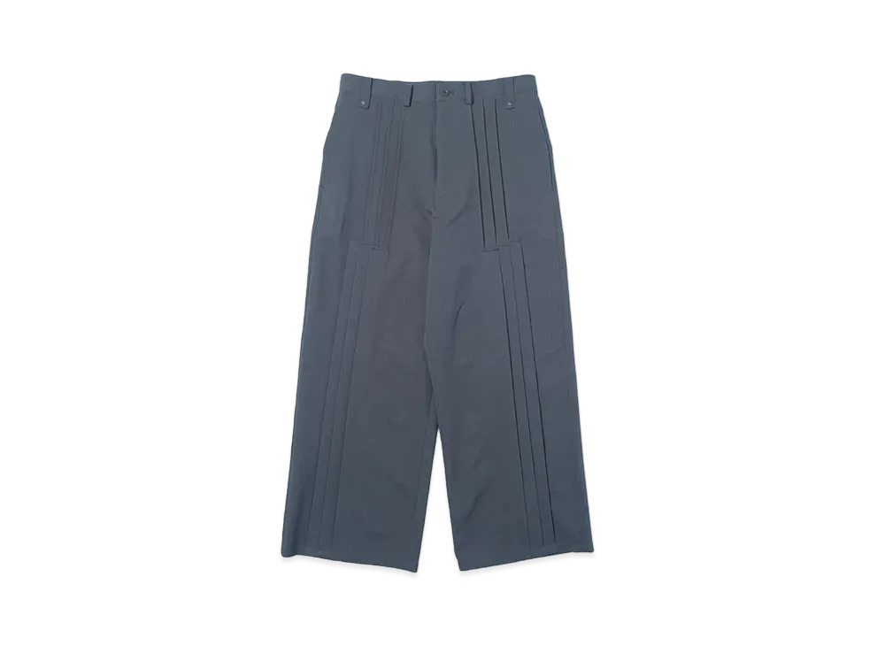 F/CE. Deformation Pleats Wide Trousers "Charcoal"