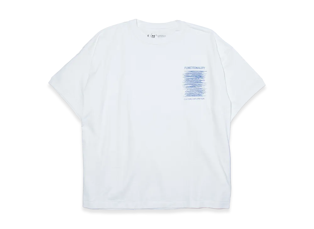 F/CE. Recycle Fce Noise Print Tee "White"