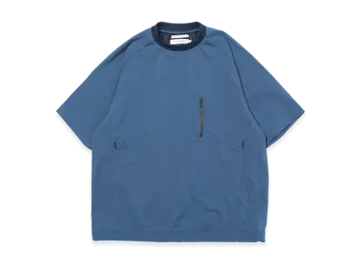 F/CE. Houndstooth Tech Tee "Navy"