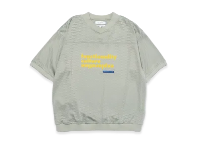 F/CE. Mesh Fce Print Tee "Gray"