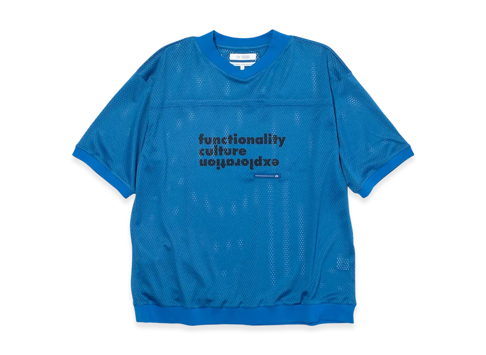 F/CE. Mesh Fce Print Tee "Blue"