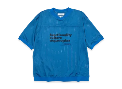 F/CE. Mesh Fce Print Tee "Blue"