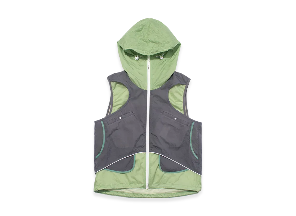 F/CE. Layering Utopia Vest "Mint Green"