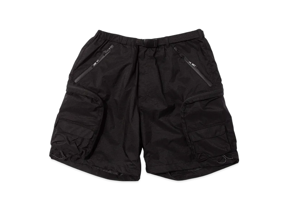 F/CE. 2.5 Layer Feature Zip Shorts "Black"