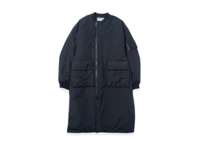 F/CE. Recycled Down MA-1 Long Coat "Black"