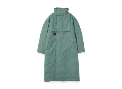 F/CE. Recycled Down 2Way Stand Coat "Foliage Green"