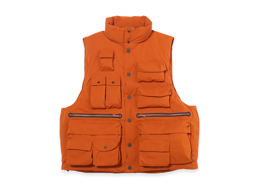 F/CE. Pertex Waterproof Down Vest "Brick"