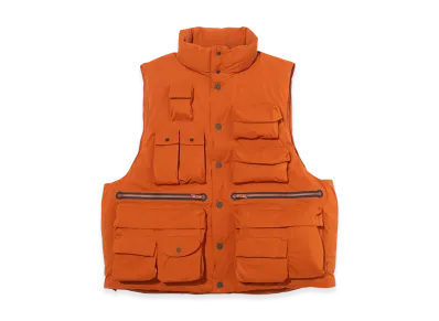F/CE. Pertex Waterproof Down Vest "Brick"