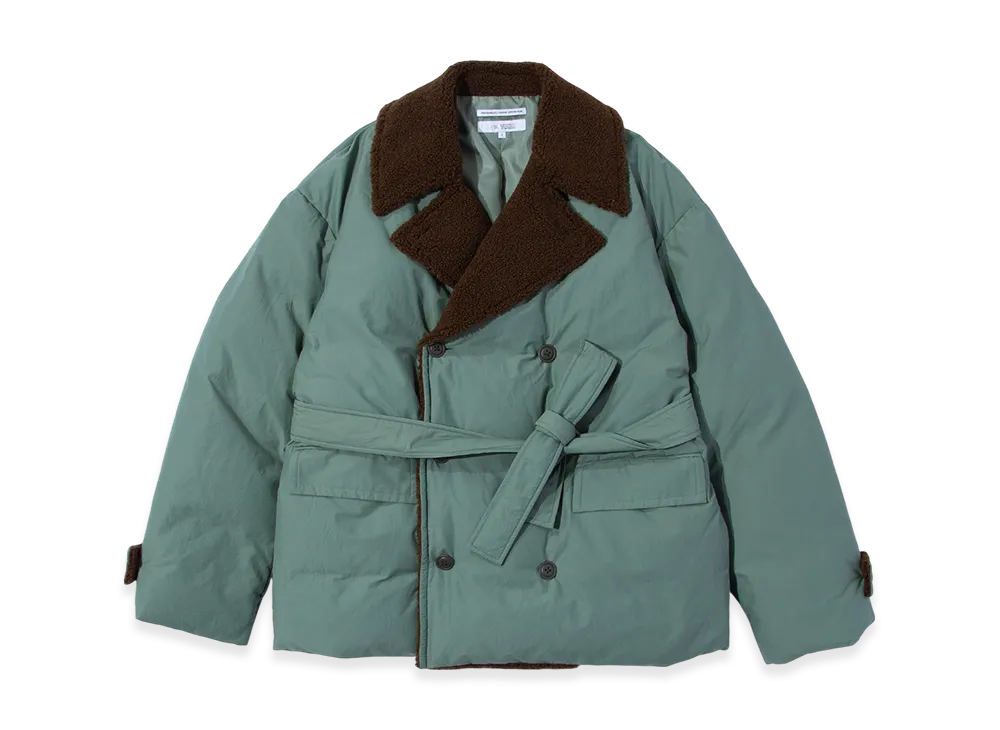 F/CE. Recycled Down P-Coat "Foliage Green"